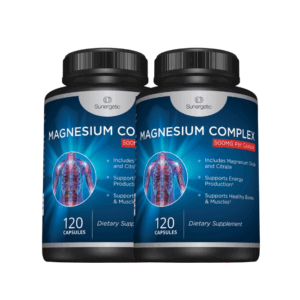 (2Pack) Magnesium Citrate Capsules 500mg with Magnesium Oxide – High Absorption Magnesium Supplement