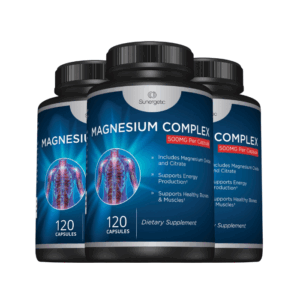 (3Pack) Magnesium Citrate Capsules 500mg with Magnesium Oxide – High Absorption Magnesium Supplement