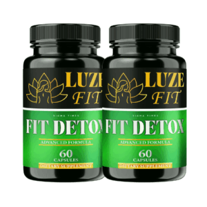 (2Pack) Luze Fit Detox Pills – LuzeFit Detox Formula for Natural Weight Loss & Body Cleanse