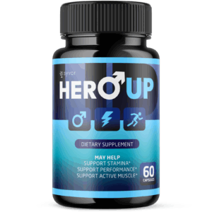 (1Pack) Hero Up for Men Advanced Max Formula Vitamin Supplement – Daily Energy, Vitality & Performance Support