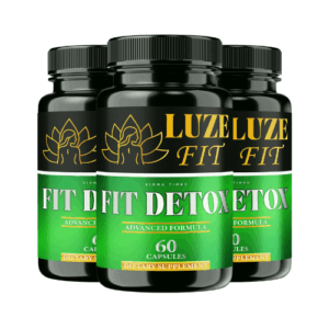 (3Pack) Luze Fit Detox Pills – LuzeFit Detox Formula for Natural Weight Loss & Body Cleanse
