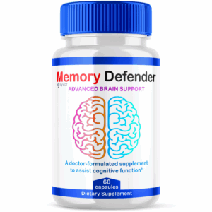 (1Pack) Memory Defender Advanced Memory & Focus Nootropic Brain Supplement – 60 Capsules