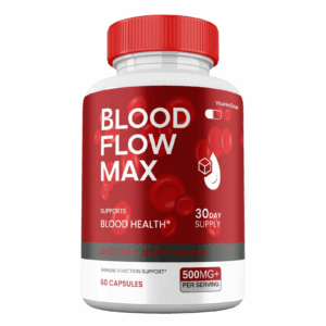 (1Pack) Blood Flow Max Capsules – Max Strength BloodFlow Max Blood Support Supplement
