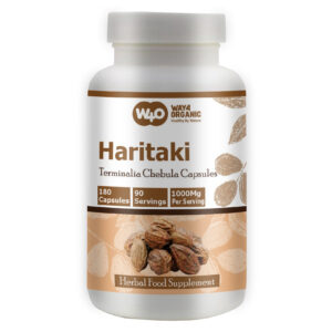 (1Pack) Haritaki Capsules – Terminalia Chebula Supplement for Digestive Health, Detox & Wellness