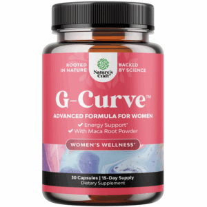 (1Pack) Natures Craft G Curve Horny Goat Weed for Women – Invigorating Feminine Blend for Energy & Vitality