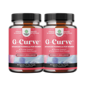(2Pack) Natures Craft G Curve Horny Goat Weed for Women – Invigorating Feminine Blend for Energy & Vitality