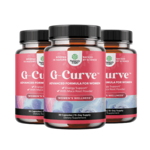 (3Pack) Natures Craft G Curve Horny Goat Weed for Women – Invigorating Feminine Blend for Energy & Vitality