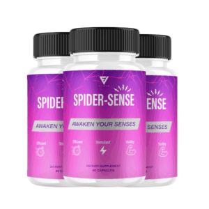 (3Pack) Spider Sense Pills – SpiderSense Supplement Max Strength for Energy, Stamina & Performance